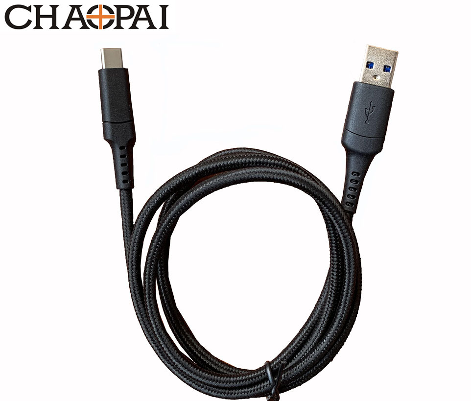 Nylon braided USB A 3.0 to Type c Cable